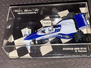 ミニチャンプス　1/43　ブラバム　BMW BT53 R.Patrese　GP San Marino 1983　used 良品