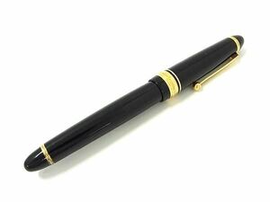 1円 ■美品■ PILOT パイロット カスタム743 ペン先 14K 585 14金 万年筆 筆記用具 文房具 ステーショナリー ブラック系 AY4694