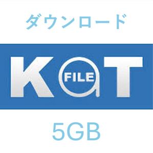 Katfile Rapidgator等 5GB分 ダウンロード premium限定ファイル対応