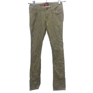 Dickies カラーパンツ スキニーパンツ W28 ディッキーズ レディース ベージュ 古着卸 アメリカ仕入 2406-375