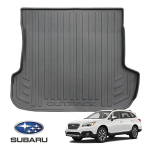 USスバル純正 リア カーゴマット ラゲッジマット カーゴライナー トランクマット OUTBACKロゴ入 SUBARU レガシィアウトバック BS9系