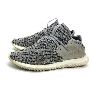 WW■【27cm】アディダス/ADIDASチュブラー エントラップTubular Entrap Wランニングシューズ■灰MENS【中古】■