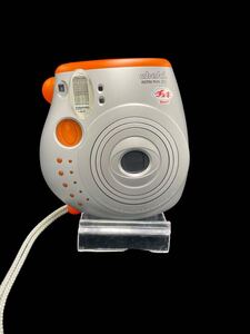 FUJIFILM チェキ instax mini 20 シルバー オレンジ 富士フィルム