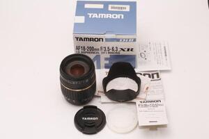 ※ ニコン用 XR DII LD 18-200mm タムロン フード マクロ付 aa0024