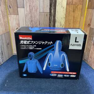 【未使用品】○マキタ(Makita) 充電式ファンジャケットLサイズ (フード付) FJ311DZL≪送料無料≫