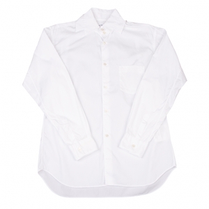コムデギャルソンシャツCOMME des GARCONS SHIRT コットンダブルカラーシャツ 白S