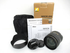 【Nikon/ニコン】申②384//箱付き/Nikon AF-S NIKKOR 24-120mm 1:4G ED