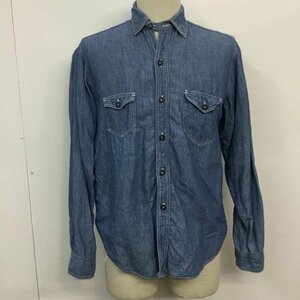 Waste(twice) 38 ウェストトゥワイス シャツ、ブラウス 長袖 WT-12SS-SH01 38 デニムシャツ Shirt Blouse 10064461