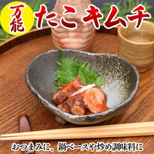 【漁師直伝】万能たこキムチ〈極〉180ｇ×2P タコキムチ 旨辛 海鮮キムチ 北海道産 お取り寄せ グルメ 送料無料