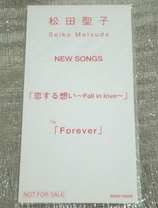 8cmCD　松田聖子/恋する想い/FOREVER/レア