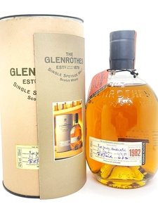 ◆◆【古酒】 THE GLENROTHES 1982-1996 グレンロセス ウイスキー モルト スコットランド 700ml 43％ 未開栓 oi◆◆