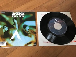 S/美盤/EPレコード/アルフィー/ロックダム/国内正規品