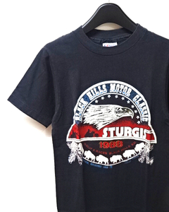 S【80s USA製 Hanes STURGIS Tシャツ 1988 スタージス Tシャツ HARLEY-DAVIDSON ハーレーダビッドソン Vintage ビンテージ ヴィンテージ】