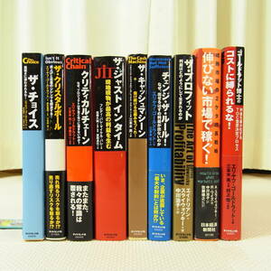 エリヤフ・ゴールドラット エイドリアン・スライウォツキー 関連本9冊セット ダイヤモンド社 ザ・プロフィット ザ・チョイス 