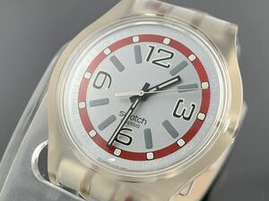 [A1310]1円～☆メンズ腕時計 クォーツ スウォッチ swatch SWISS 動作品