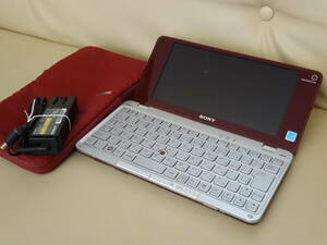 ★１円～★SONY VAIO TypeP VGN-P70H ジャンク★アダプター ケース付き★バッテリー無し★