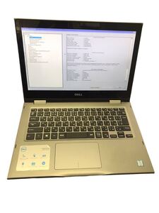 【ジャンク】Dell Inspiron 13-5378/プロセッサーCore i5-7200U@2.5GHz/メモリ4GB/ストレージ無し/起動不安定/管理番号MP52