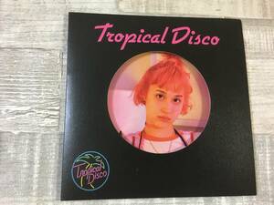 超希少！！入手困難！！テクノ ディスコ クラブ ラテン CD オムニバス『Tropical Disco』4枚フォトカード DISK1枚 全17曲 紙ジャケット