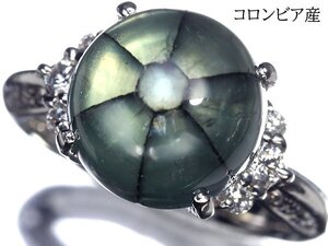 .IOM10226SS【売り切り】新品【RK宝石】コロンビア産 極上トラピッチェエメラルド 特大7.04ct 極上ダイヤモンド Pt900 超高級リング ダイヤ