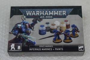 Z34 【未開封品】 【店舗在庫品】 WARHAMMER 40000 SPACE MARINES INFERNUS MARINES PAINTS インフェルヌスマリーン ペイント