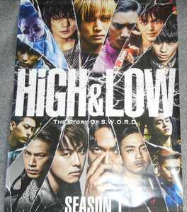 ◆ポスター◆HiGH&LOW〜THE STORY OF S.W.O.R.D.〜／シーズン1