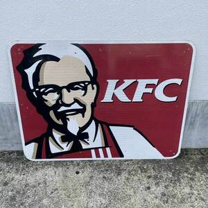 ヴィンテージ 看板 [HR-13] ケンタッキーフライドチキン エプロン付き ストリートサイン　KFC フリーウェイサイン ガレージ