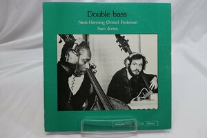 [TK3461LP] LP Double bass/Niels Henning, Orsted Pedersen , Sam Jones 国内盤 状態並み下 ノイズ有り Steeple Chase RJ-7134 レア！