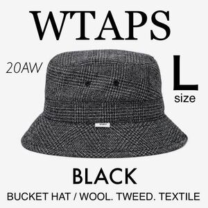 【新品未使用】 WTAPS 20AW BUCKET HAT WOOL TWEED TEXTILE ( ダブルタップス 帽子 バケットハット ジャングルハット CAP キャップ NEW ERA