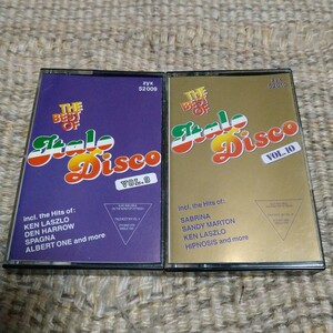 【ドイツ盤】☆The Best Of Italo- Disco Vol.9.10☆☆【カセット＆CD多数セール中…】