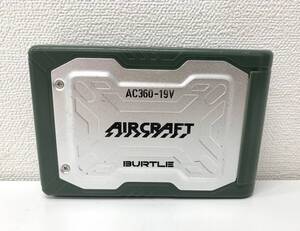 安心取引【大黒屋】★BURTLE バートル エアークラフト リチウムイオンバッテリー AC360-19V★通電確認済み 充電器 ケーブル付き 中古品