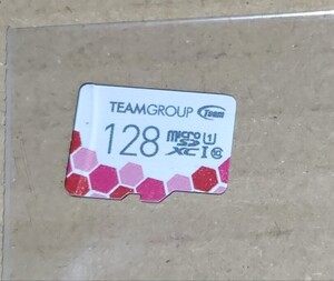 Team microSDXCカード 128GB 中古品 ジャンク品