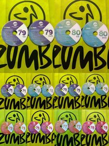 ZUMBA　ズンバ　ZIN71 ～ ZIN80　 CD ＆ DVD 20枚セット