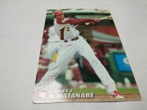 2007　カルビーベースボールカード 262 東北楽天ゴールデンイーグルス　渡辺　直人★2007Calbee Baseball Card N,WATANABE