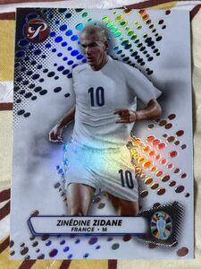 Topps 2023-24 Pristne ジネディーヌ・ジダン　Zinedine Zidane　フランス代表　リフラクター　　レアル・マドリード　ユベントス