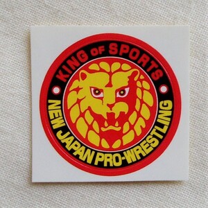 新日本プロレス 団体ロゴライオンマーク ステッカー シール 小⑤◆ストロングスタイル カールゴッチ アントニオ猪木 NJPW Y