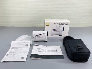 ＜中古品＞ニコン ゴルフ用レーザー距離計 [COOLSHOT LITE STABILIZED]　手ブレ約80％低減 高速測距 Nikon（31024090413879GU）