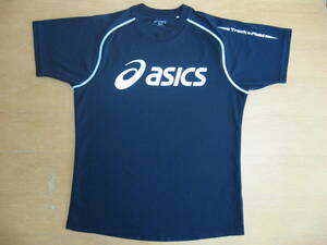 ★ASICS/アシックス☆Tシャツ☆M☆黒★