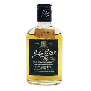 ZE823 古酒 John Begg Blue Cap 187.5ml 43% ジョンベッグ ブルーキャップ スコッチ ウイスキー 箱付き 未開栓 /56