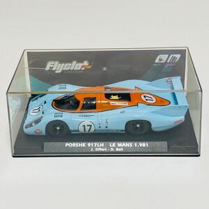 【中古品】Flyslot フライスロット 1/32 PORSCHE 917LH LE MANS 1.981 J.Siffert D.Bell Gulf ポルシェ ガルフ スロットカー 動作未確認