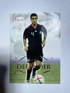 美品 futera UNIQUE2011 DEFENDER base CARD RAFAEL MARQUEZ NO.035 マルケス バルセロナ メキシコ