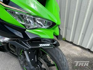 zx25r 20年 ～ 空力 フロントカウル フェアリングカウル カーボン柄 フロントウイング Kawasaki zx6r zx10r ninja (TMK factoryセレクト)