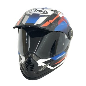 【1円】ARAI アライ TOUR-CROSS 3 オフロード ヘルメット デパーチャー ブルー系 XL(61.62cm) [240101332423]