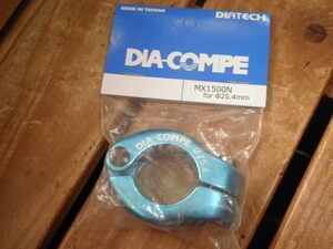 ブルー 青　MX1500N　25,4mm シートクランプ　DIA-COMPE ダイヤコンペ　オールドBMX用　復刻版 新品未使用　OLDBMX　ダイアコンペ