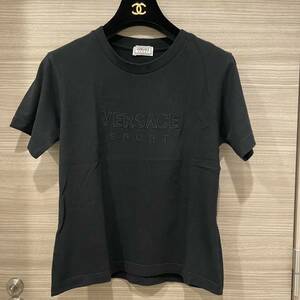 VERSACE SPORT ヴェルサーチスポーツ Tシャツ ブラック