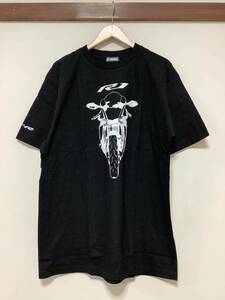 や1349 美品 YAMAHA RACING ヤマハ YZF-R R1 半袖Tシャツ XL ブラック 限定 バイク