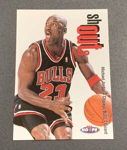 1998-99 Skybox NBA Hoops Shout Outs Michael Jordan 13of30 Bulls マイケルジョーダン　ブルズ