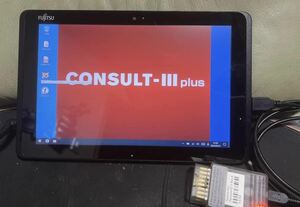 トヨタ　日産　故障診断機　コンサルト3plus タブレットPC 11.6TFT 大画面　直ぐに使える設定済み　車検の必需品　どちらも使えます　Win11
