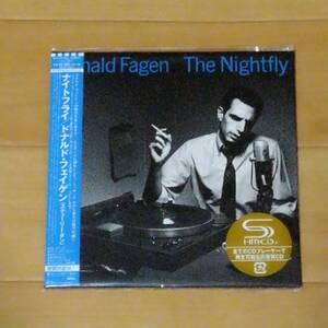 紙ジャケ　　SHM-CD　　　DONALD　FAGEN　　　/　　 THE　NIGHTFLY　　 　紙ジャケット　　国内盤　　　