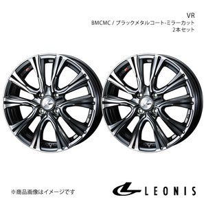LEONIS/VR サクラ B6AW アルミホイール2本セット【15×4.5J 4-100 INSET45 BMCMC】0041208×2