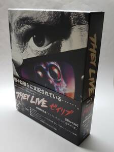 ゼイリブ/初回限定生産“ブレイン・ウォッシュ”エディション/原題:THEY LIVE/国内盤Blu-ray/1988年アメリカ映画/ジョン・カーペンター監督